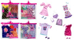 BARBIE - ENSEMBLE DOUBLE VÊTEMENTS FASHION ASST